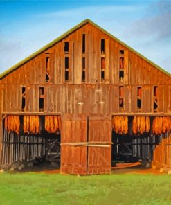 Tobacco Barn Doors Diamond Painting