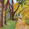 A Walk In The Park Borisov Musatov Diamond Painting