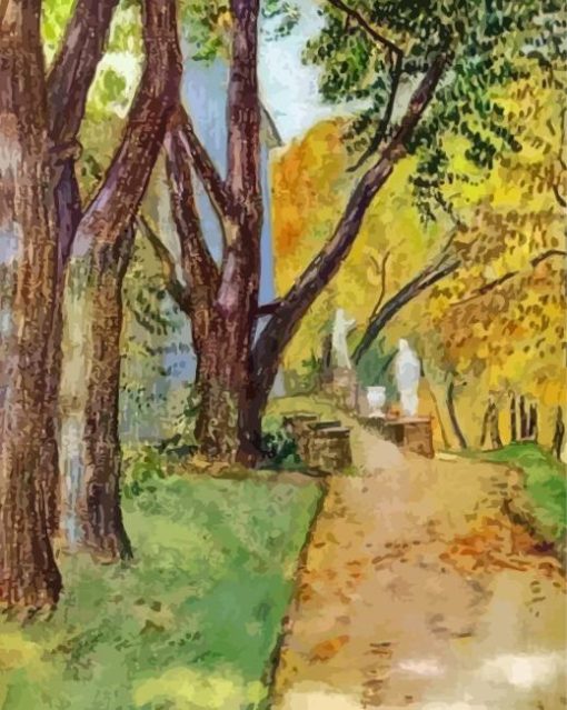 A Walk In The Park Borisov Musatov Diamond Painting