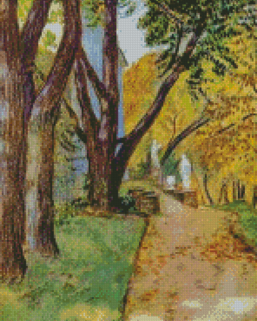 A Walk In The Park Borisov Musatov Diamond Painting