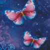 Aesthetic Purple Butterfly Diamond Painting