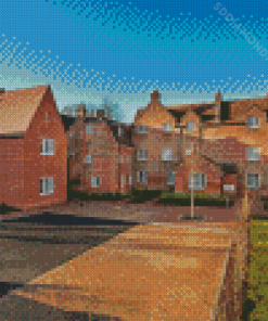 Aldershot Houses Diamond Painting