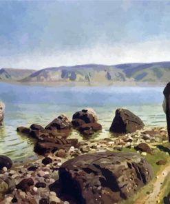 At The Genisaret Lake Polenov Diamond Painting