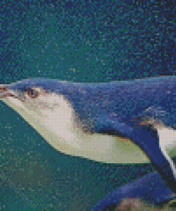 Australian Fairy Penguin Underwater Diamond Painting