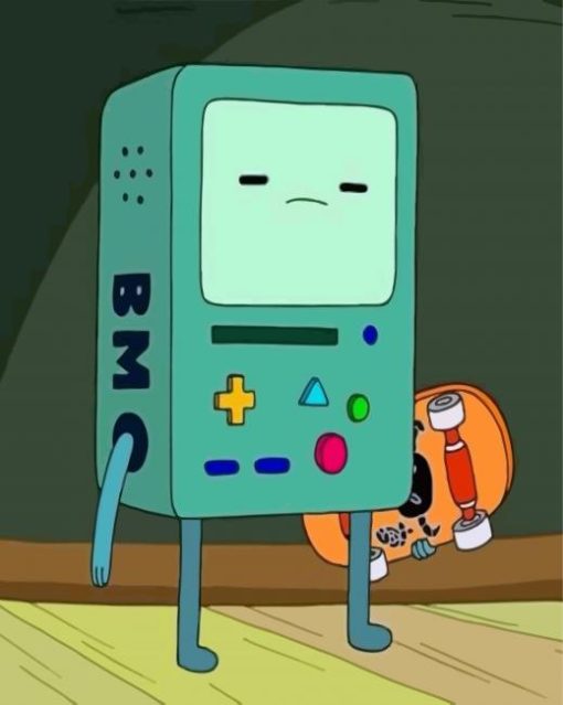 BMO With Skateboard Diamond Painting