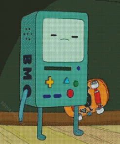 BMO With Skateboard Diamond Painting