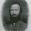 Black And White Stonewall Jackson Art Diamond Painting