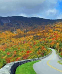 Blue Ridge Mountains Diamond Painting