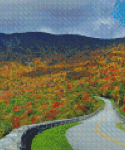 Blue Ridge Mountains Diamond Painting