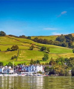 Bowness On Windermere Lake District Diamond Painting