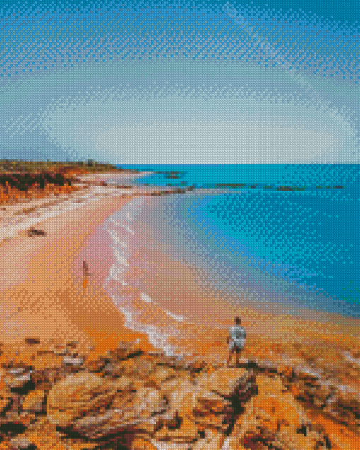 Broome Beach Diamond Painting