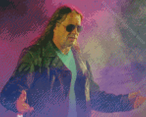 Canadian Bret Hart Diamond Painting