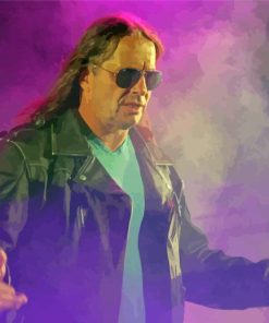 Canadian Bret Hart Diamond Painting