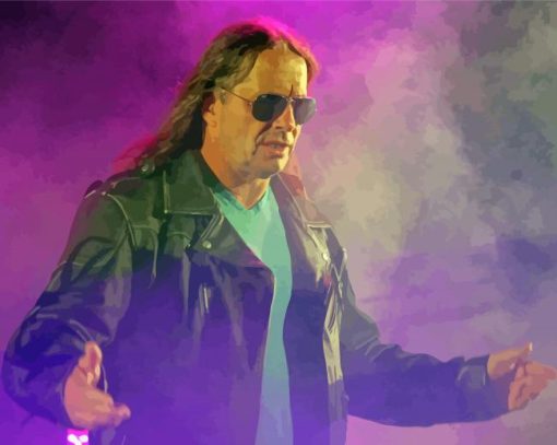 Canadian Bret Hart Diamond Painting