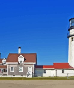 Cape Cod Highland Light Provincetown Diamond Painting