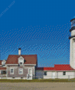 Cape Cod Highland Light Provincetown Diamond Painting