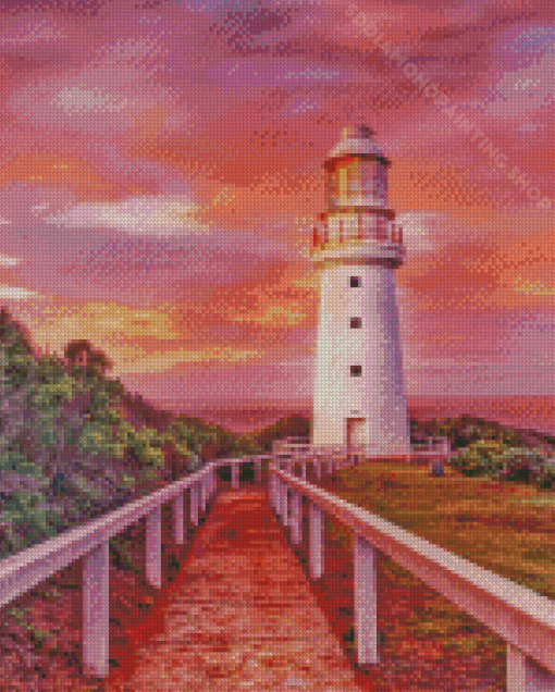 Cape Otway At Sunset Diamond Painting