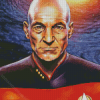 Captain Picard Art Diamond Painting