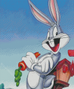 Cartoon Rabbit Diamond Painting