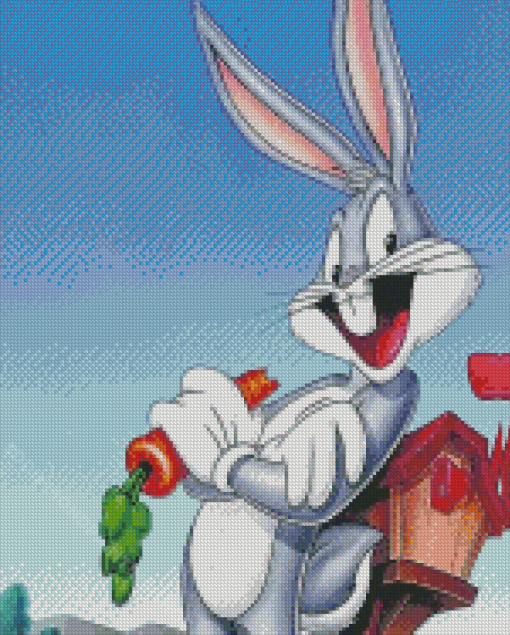 Cartoon Rabbit Diamond Painting