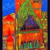 Cathedral I By Hundertwasser Diamond Painting