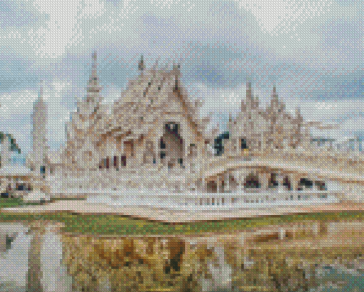 Chiang Rai White Temple Diamond Painting