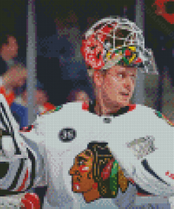 Chicago Blackhawks Ice Hockey Team Player Diamond Painting