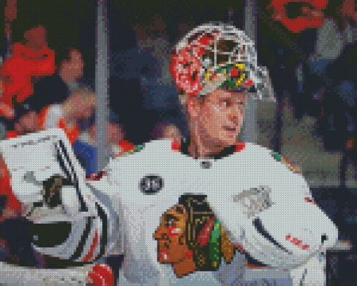 Chicago Blackhawks Ice Hockey Team Player Diamond Painting