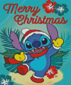 Christmas Stitch Santa Diamond Painting