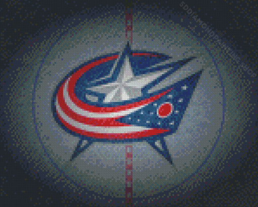 Columbus Blue Jackets Logo Diamond Painting