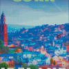 Cork City Ireland Poster Diamond Painting