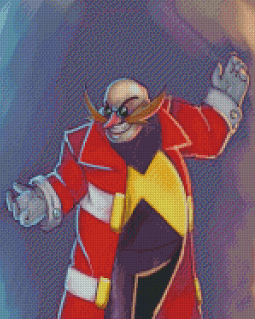 Doctor Eggman Diamond Painting