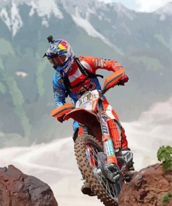 Enduro Motorcycle Sport Diamond Painting