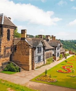 England Halifax West Yorkshire Shibden Hall Diamond Painting