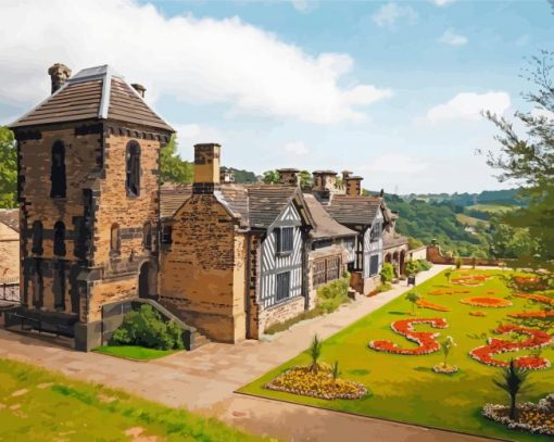 England Halifax West Yorkshire Shibden Hall Diamond Painting