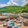 England Lynmouth Village Diamond Painting