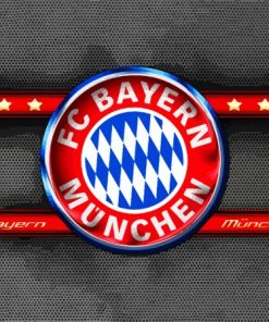 FC Bayern Munich Logo Diamond Painting