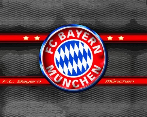 FC Bayern Munich Logo Diamond Painting