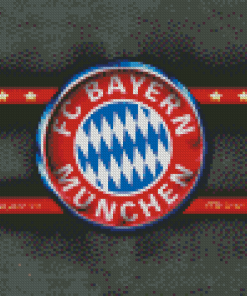 FC Bayern Munich Logo Diamond Painting