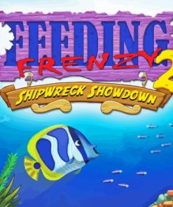 Feeding Frenzy Shipwreck Showdown Diamond Painting