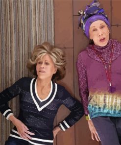 Grace And Frankie Characters Diamond Painting