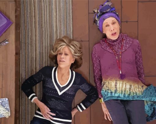 Grace And Frankie Characters Diamond Painting