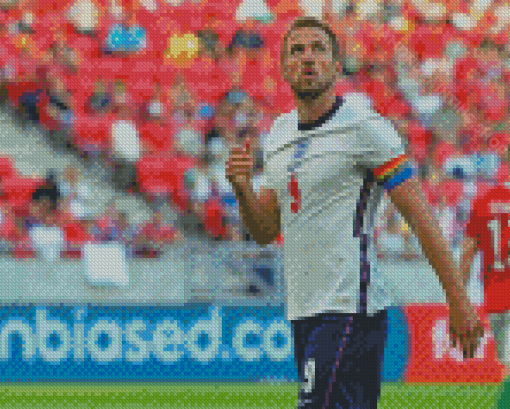 Harry Kane Soccer Player Diamond Painting