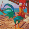 Hei Hei The Rooster Diamond Painting