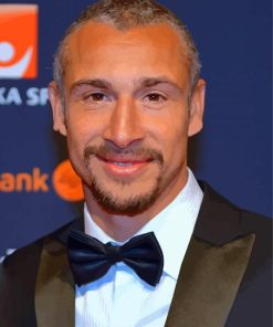 Henrik Larsson Football Coach Diamond Painting