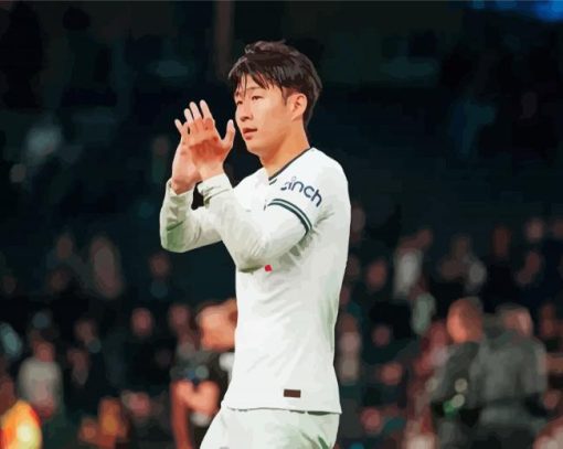 Heung Min Son Football Player Diamond Painting