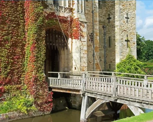 Hever Castle Gate Diamond Painting