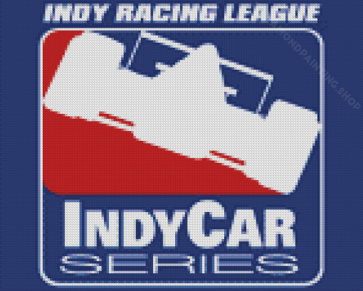 Indycar Serie League Poster Diamond Painting