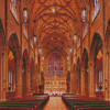 Inside The Trinity Church Diamond Painting