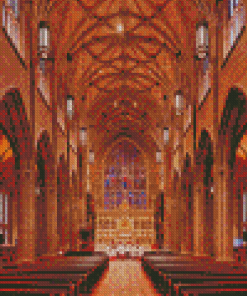 Inside The Trinity Church Diamond Painting